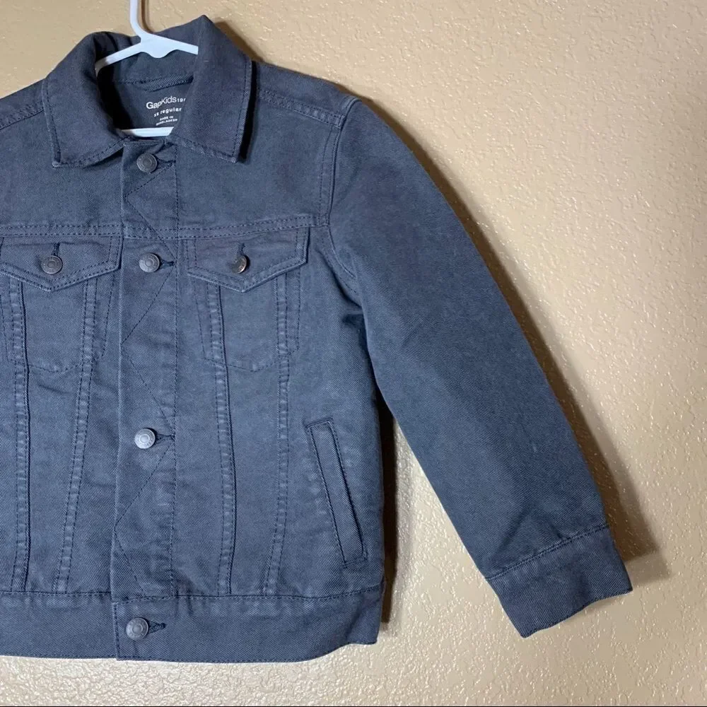 Gap boys black jean jacket‎